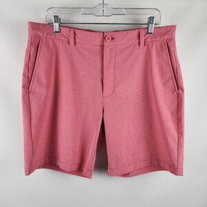 Vineyard Vines Shorts Men 33 Pink Red 9 Inch Stretch Breaker Short (33x9) 1HO462
